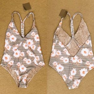 Acacia Swimwear Venezuela in Dragon Stripe